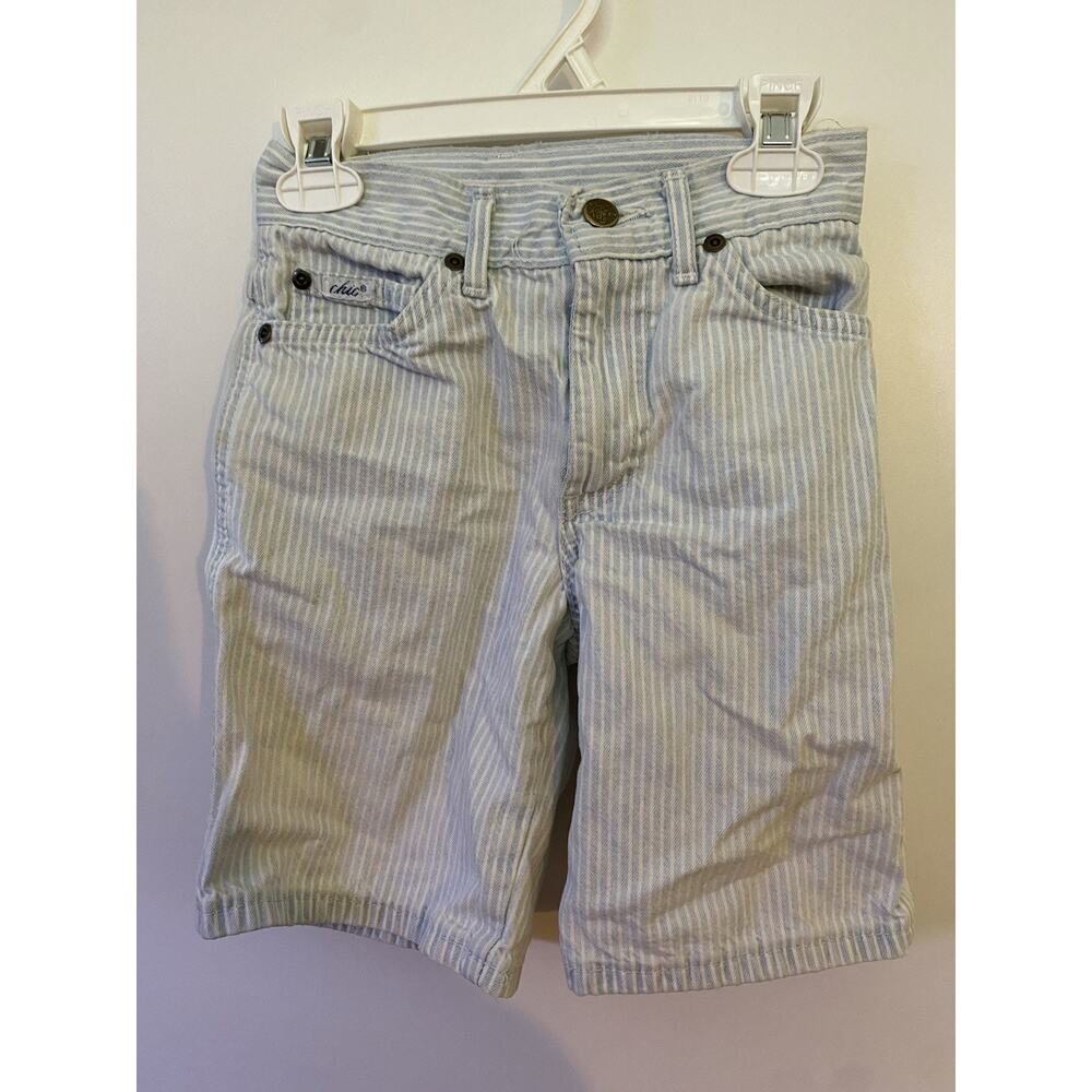 Vintage Chic Kids Capris waist size of 11” and an inseam of 7”